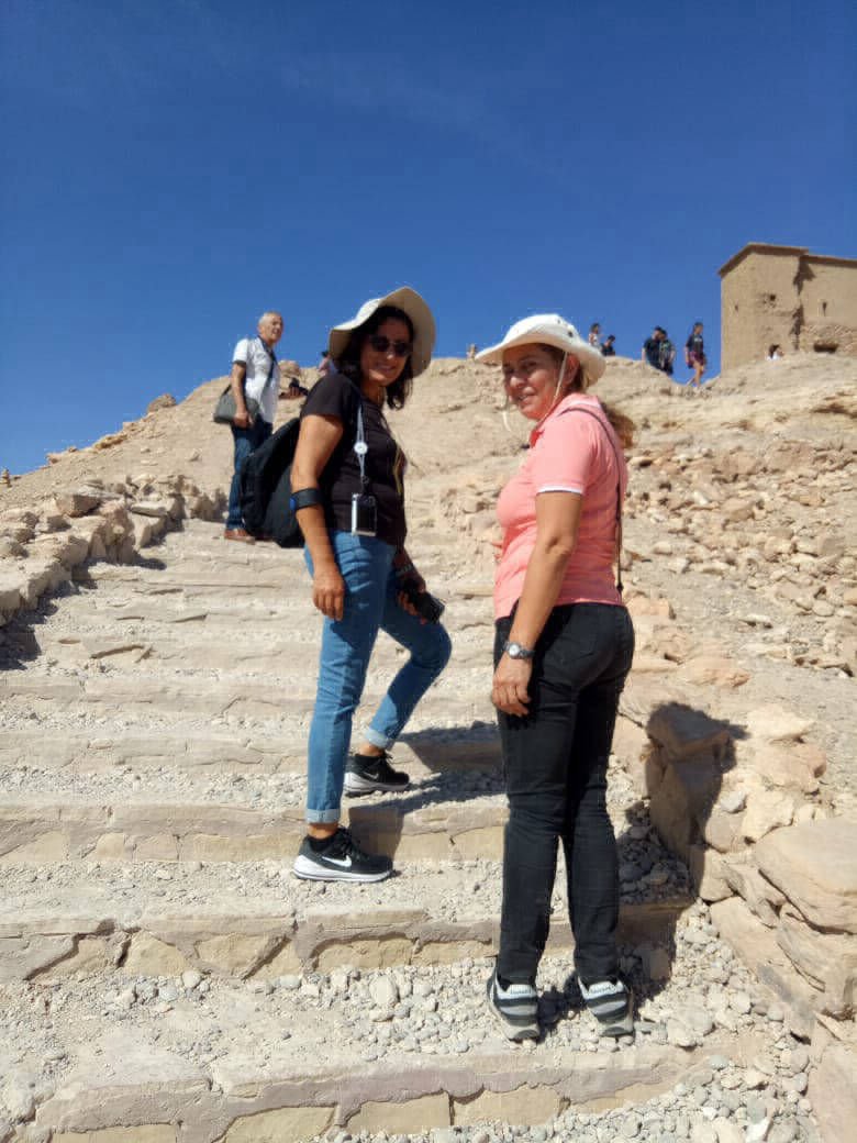 Guests visiting the Merzouga desert