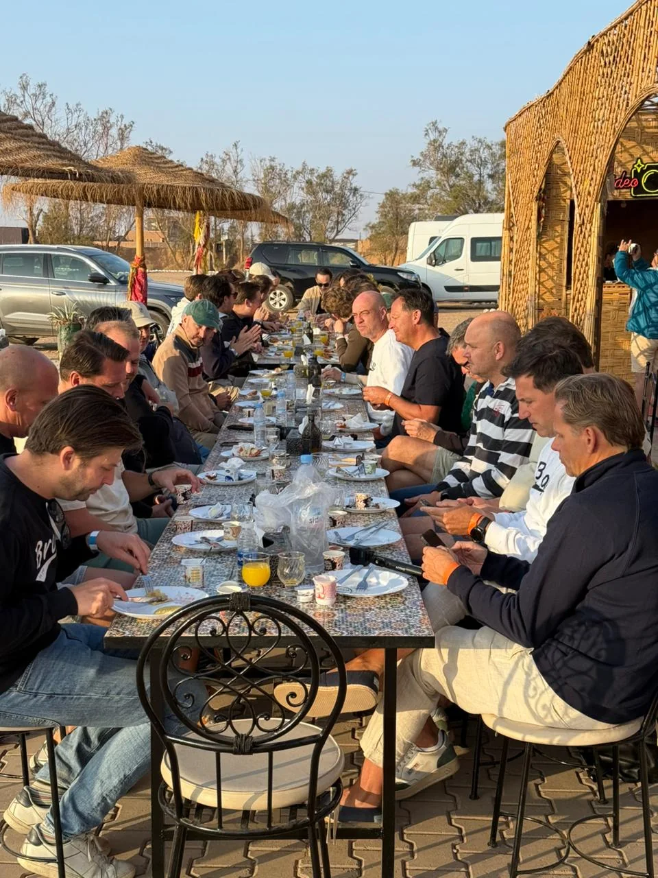 A moment around the table