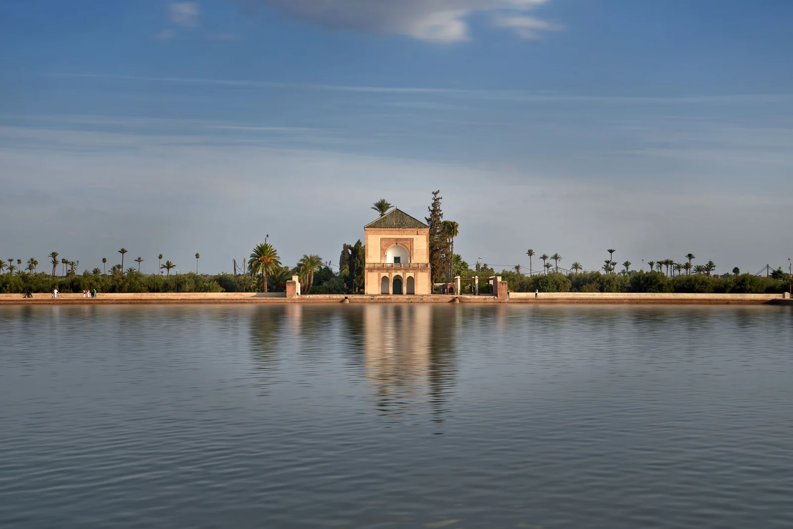 Gardens and reflecting pool