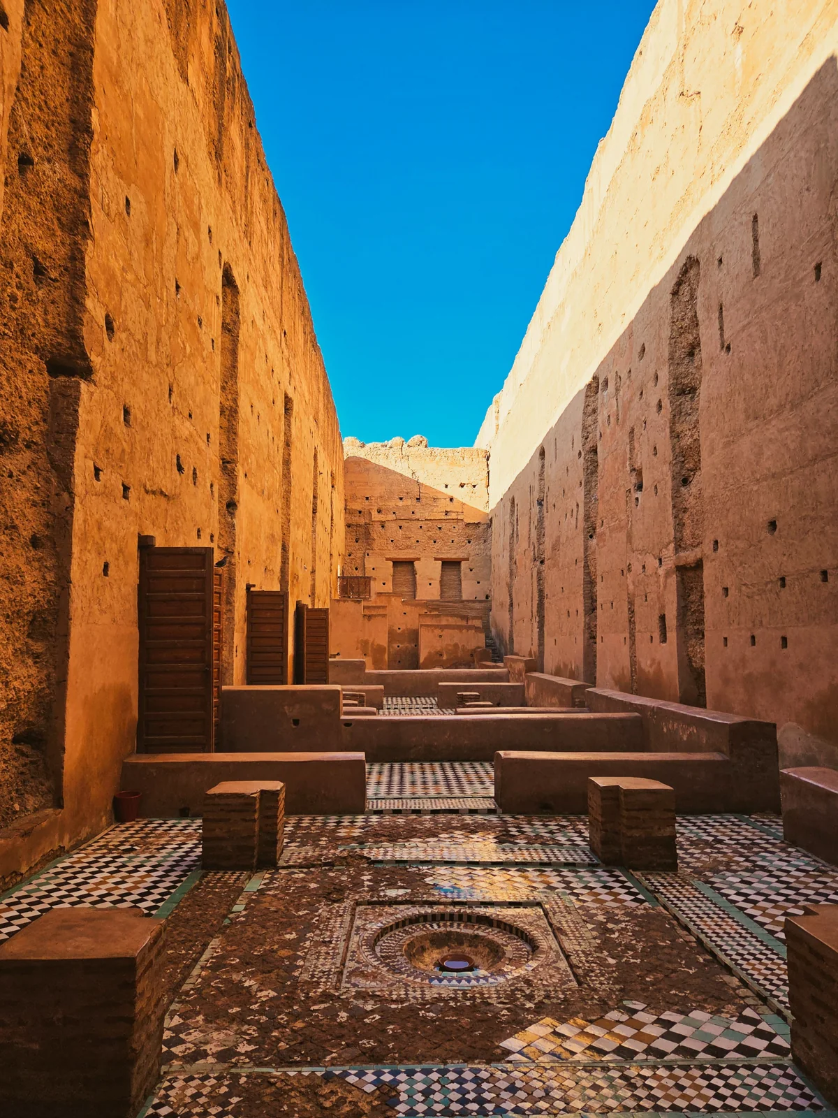 Traditional courtyard details