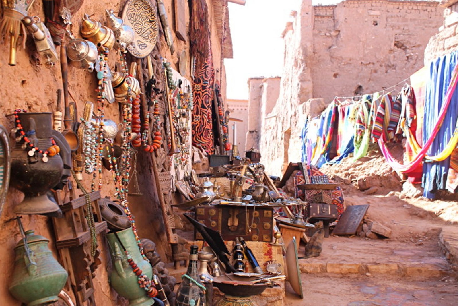 Paisaje tradicional de Aït Ben Haddou y Ouarzazate